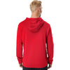 Adidas Men's Red Fleece Hooded Sweatshirt