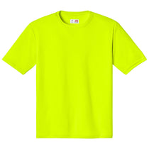 A4 Men's Safety Yellow Cooling Performance Short Sleeve Tee