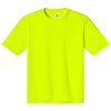 A4 Men's Safety Yellow Cooling Performance Short Sleeve Tee