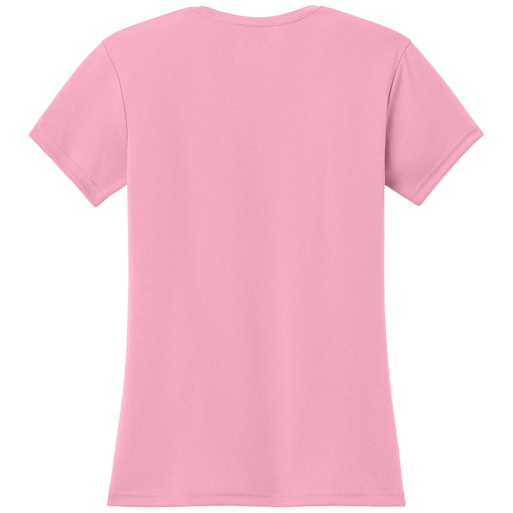 A4 Women's Pink Cooling Performance Short Sleeve Tee