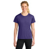 A4 Women's Purple Cooling Performance Short Sleeve Tee