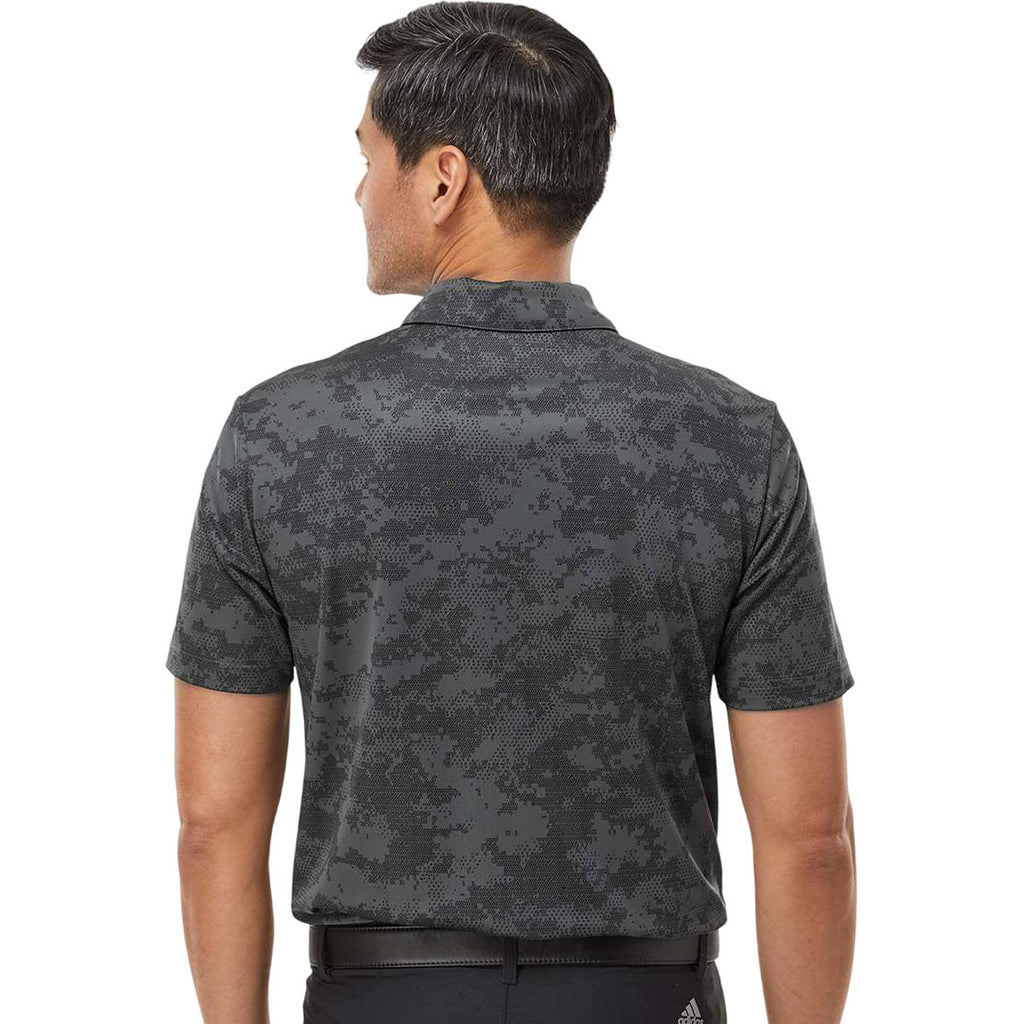 Adidas Men's Grey Six Camo Polo