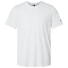 Adidas Men's White Blended T-Shirt