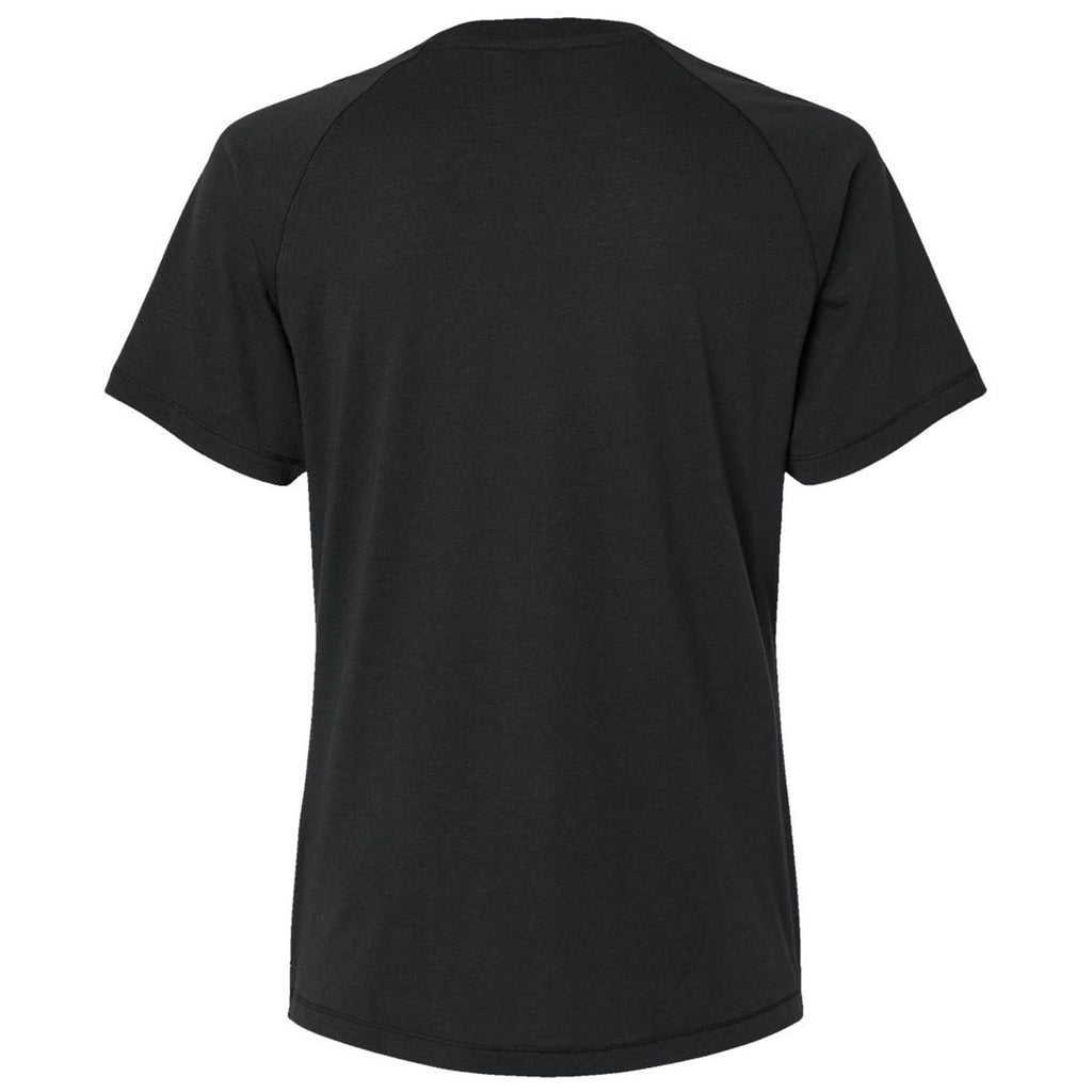 Adidas Women's Black Blended T-Shirt