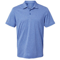 Adidas Men's Collegiate Royal Melange Heathered Polo