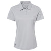 Adidas Women's Grey Two Melange Heathered Polo