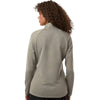Adidas Women's Silver Pebble Spacer Quarter-Zip Pullover
