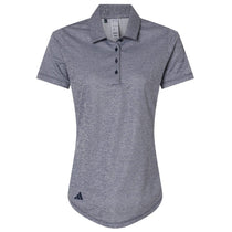 Adidas Women's Collegiate Navy Melange Space Dyed Polo