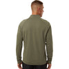 Adidas Men's Olive Strata Club Quarter Zip Pullover