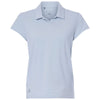 Adidas Women's Blue Dawn Melange Blend Polo