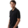 Adidas Men's Carbon 4-Way Stretch Printed Polo
