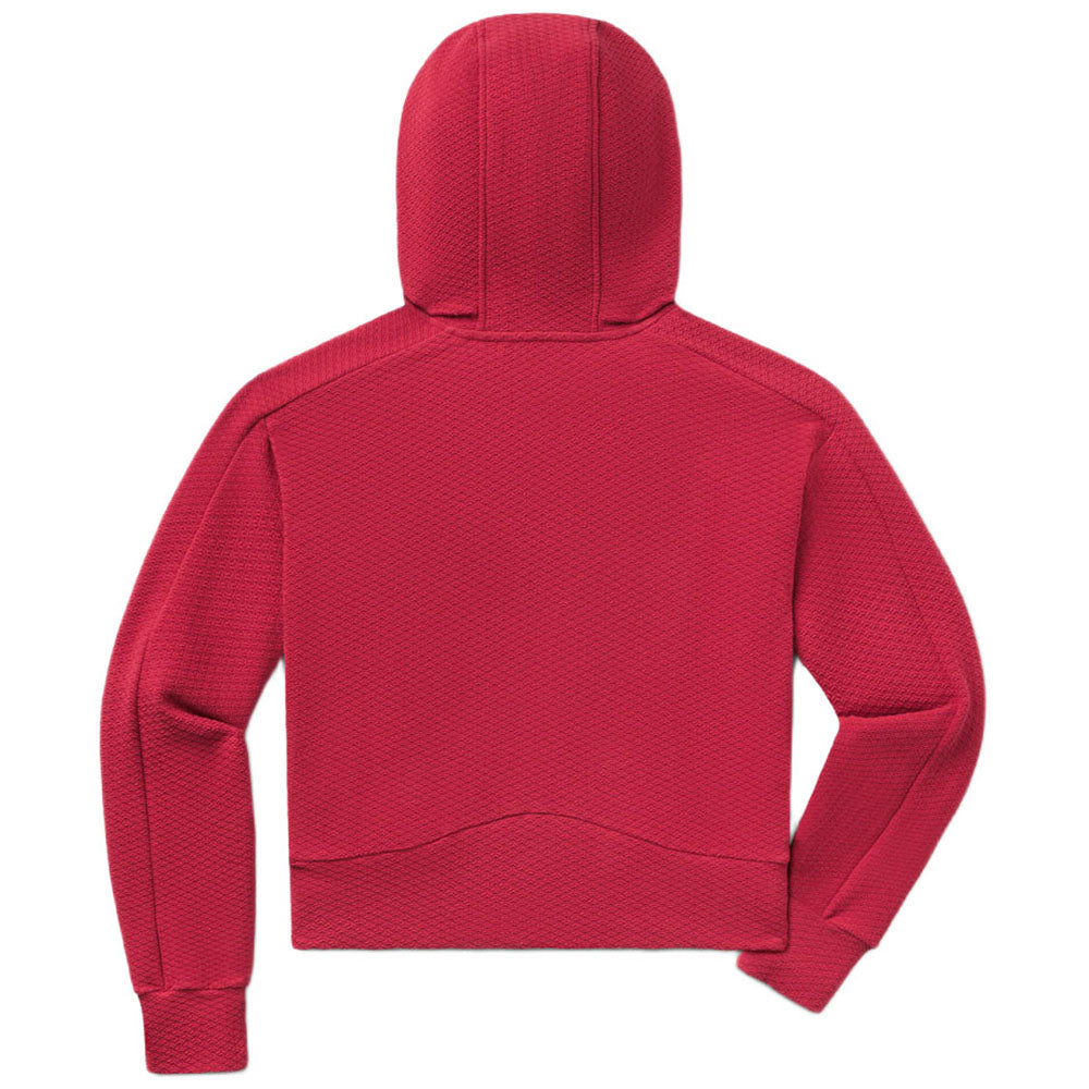 UNRL Women's Garnet Red Elevation Hoodie