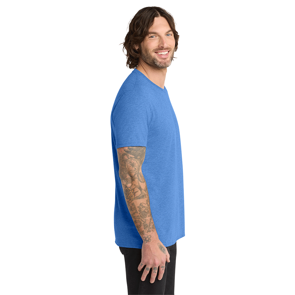Allmade Unisex Azure Blue Tri-Blend Tee