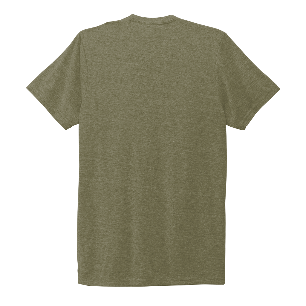 Allmade Unisex Olive You Green Tri-Blend Tee
