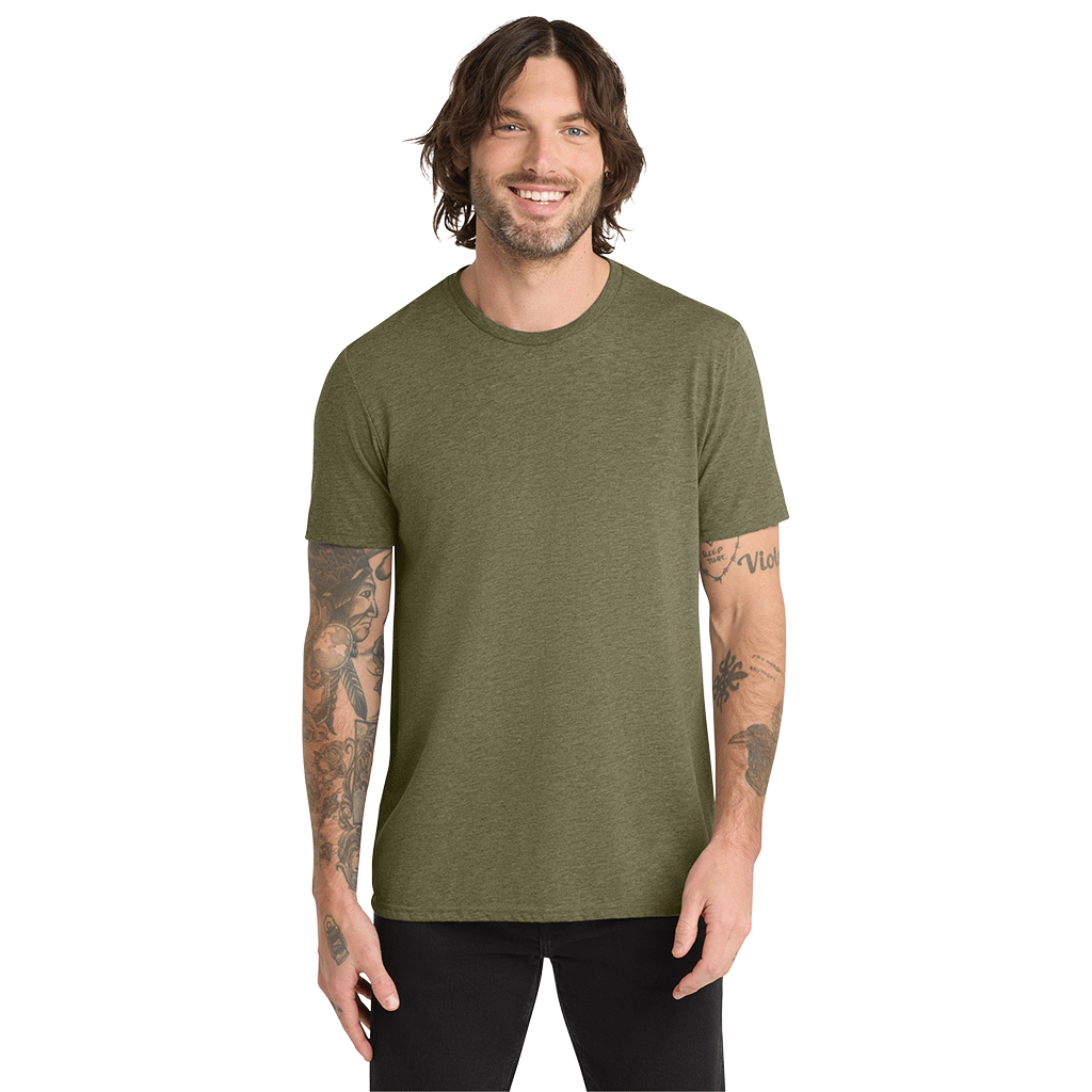 Allmade Unisex Olive You Green Tri-Blend Tee