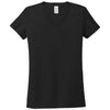 Allmade Women's Deep Black Tri-Blend V-Neck Tee