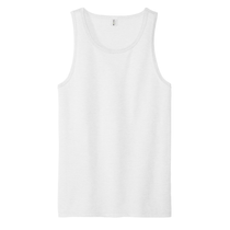 Allmade Unisex Bright White Tri-Blend Tank