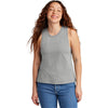 Allmade Women's Aluminum Grey Tri-Blend Muscle Tank