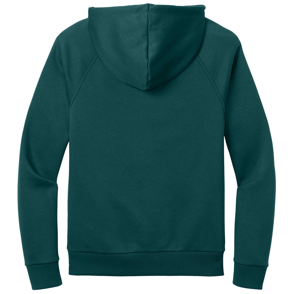 Allmade Unisex Deep Sea Green Organic CVC Fleece Pullover Hoodie