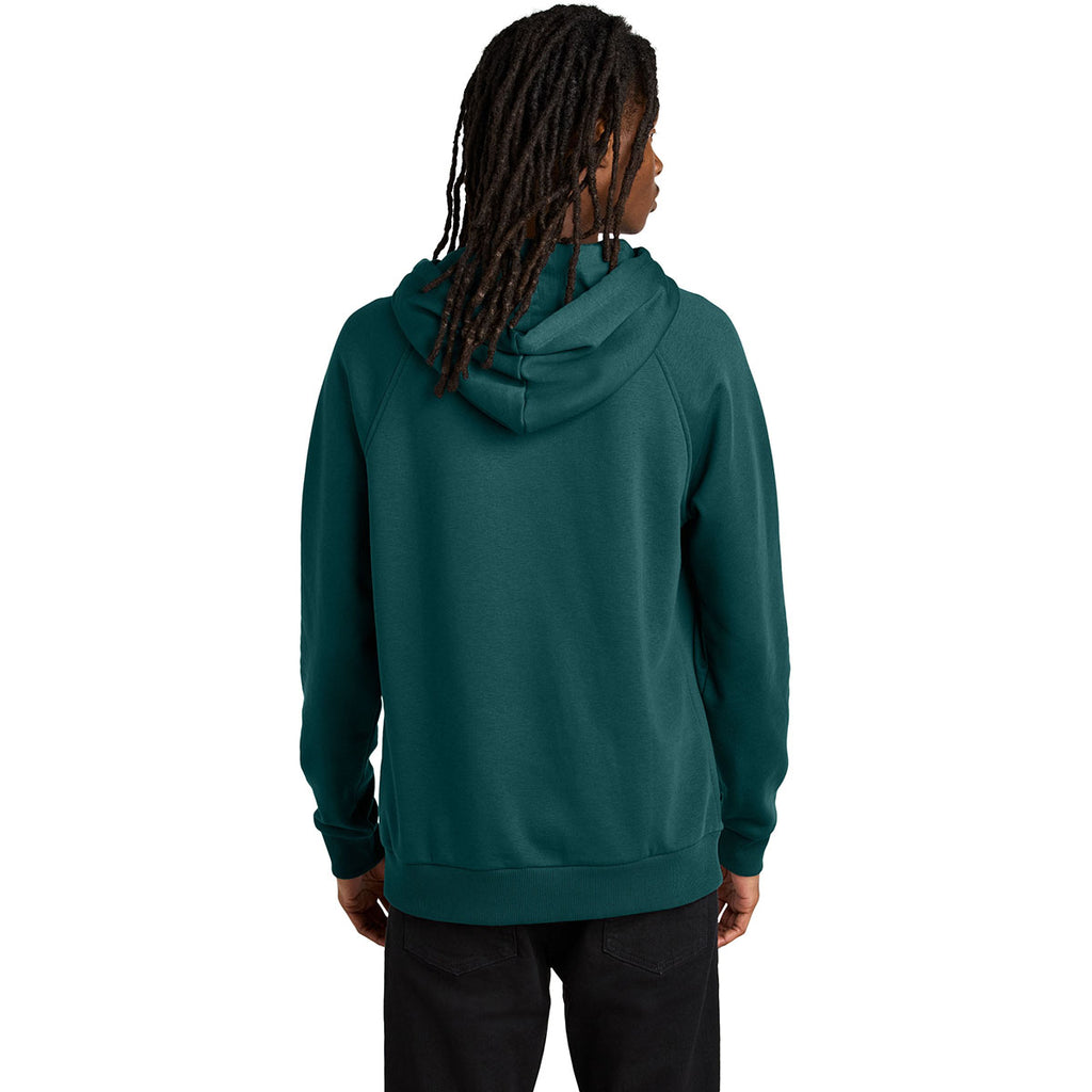Allmade Unisex Deep Sea Green Organic CVC Fleece Pullover Hoodie