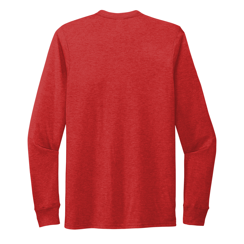 Allmade Unisex Rise Up Red Tri-Blend Long Sleeve Tee