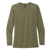 Allmade Women's Olive You Green Tri-Blend Long Sleeve Tee