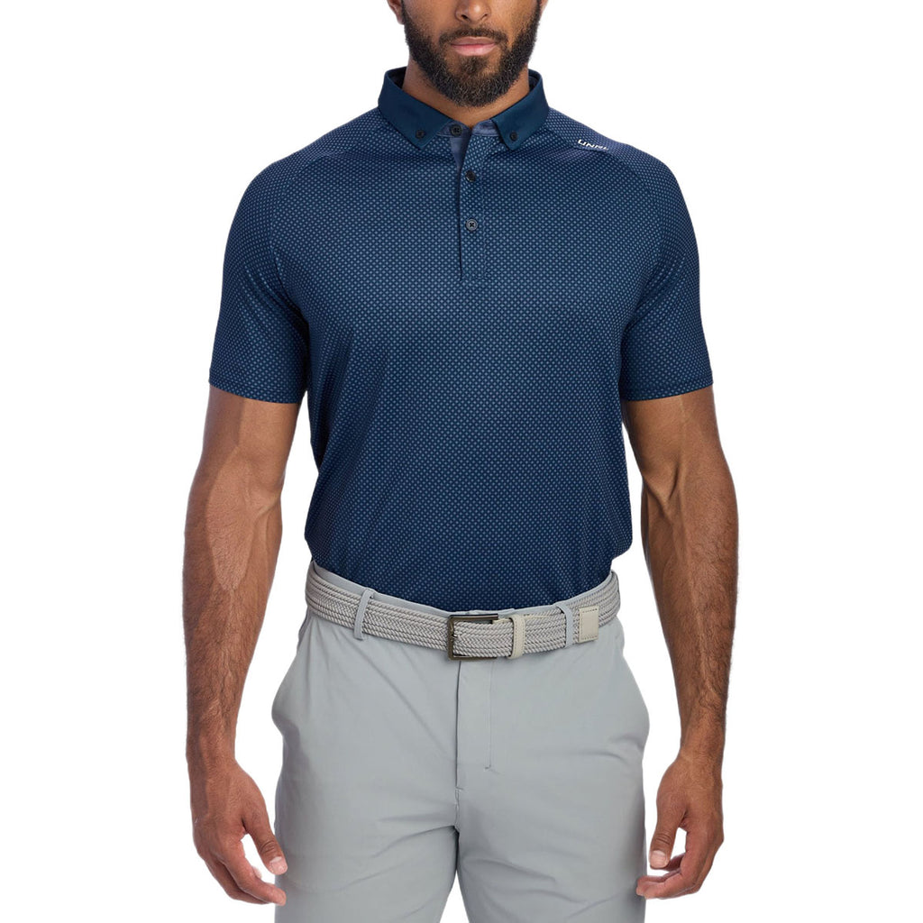 UNRL Men's Cavern Blue Altitude Polo