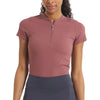 UNRL Women's Rosewood Amelia Short Sleeve Polo
