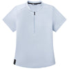 UNRL Women's Sky Blue Amelia Short Sleeve Polo