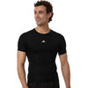 Adidas Men's Black Techfit Compression T-Shirt