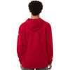 Adidas Men's Team Power Red/White Fleece Hooded Sweatshirt