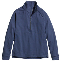 Marine Layer Women's Navy Re-Spun Sport Quarter Zip