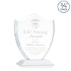 St. Regis White Scudo Shield Award 6.25