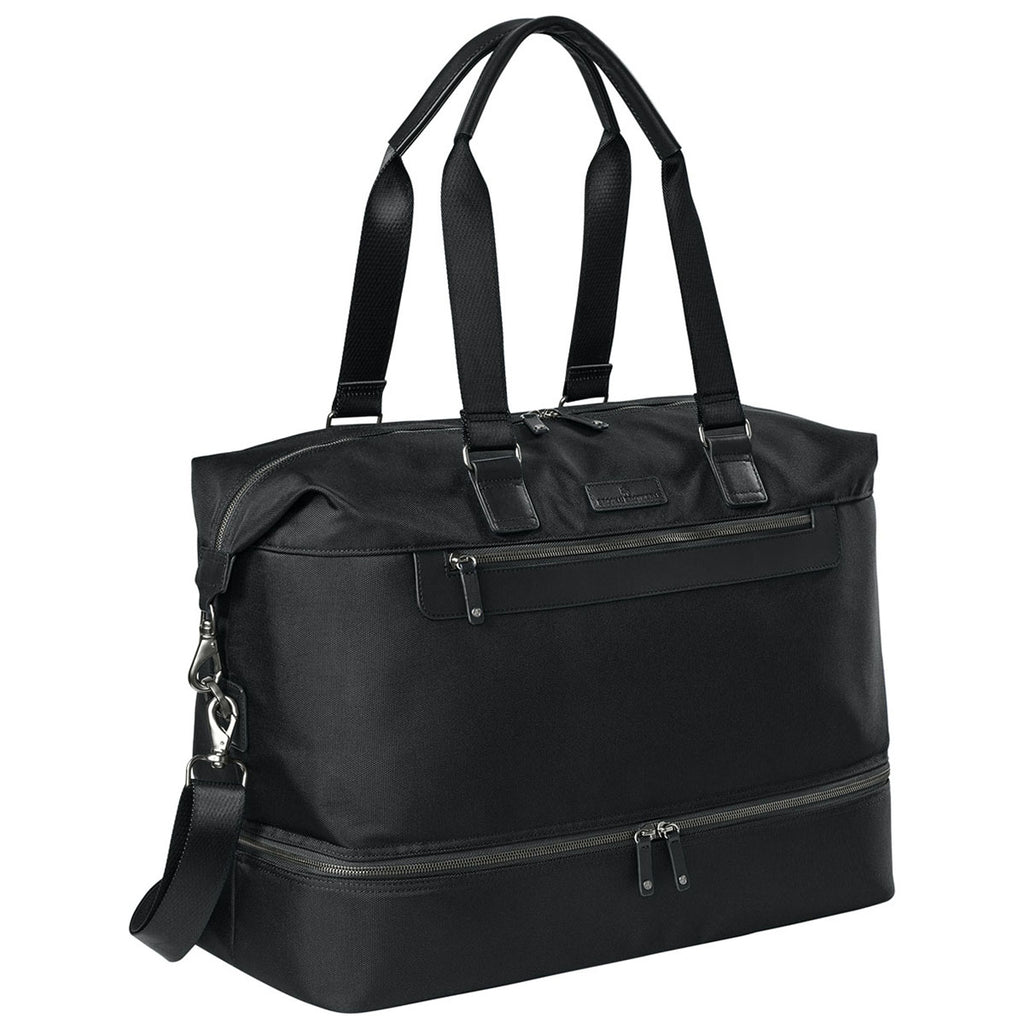 Brooks Brothers Deep Black Oxford Weekender