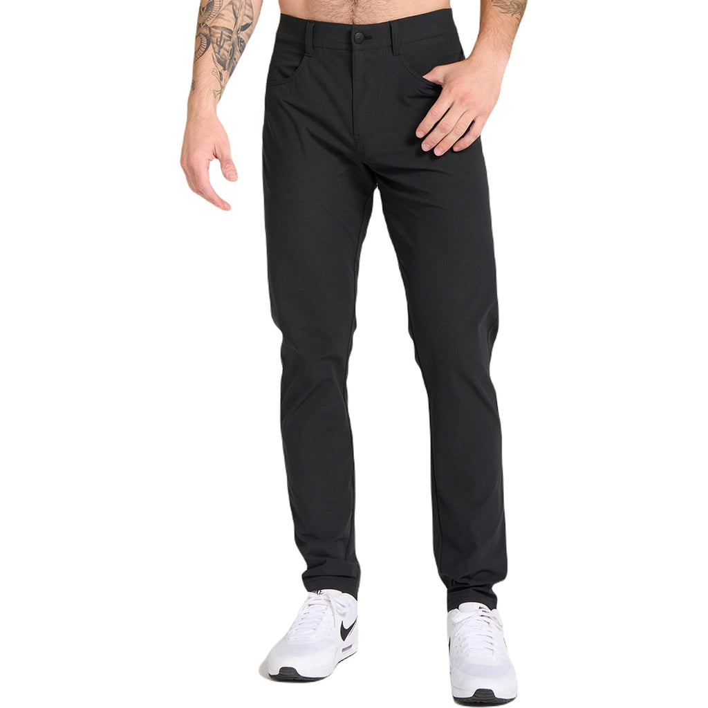 Bad Birdie Men's Black Commuter Pant