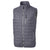 Cutter & Buck Men's Anthracite Melange Tall Rainier Vest