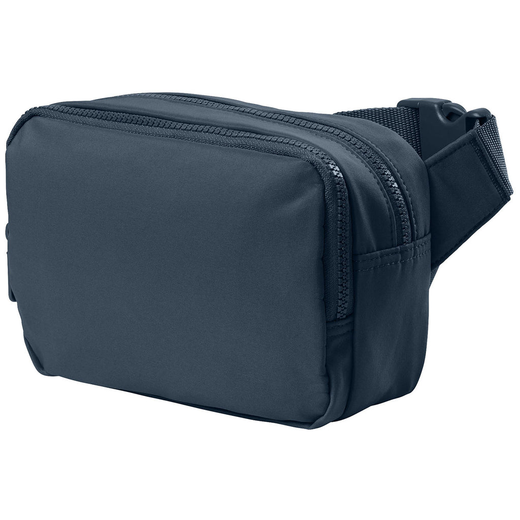 Port Authority River Blue Navy Matte Dual-Compartment Crossbody