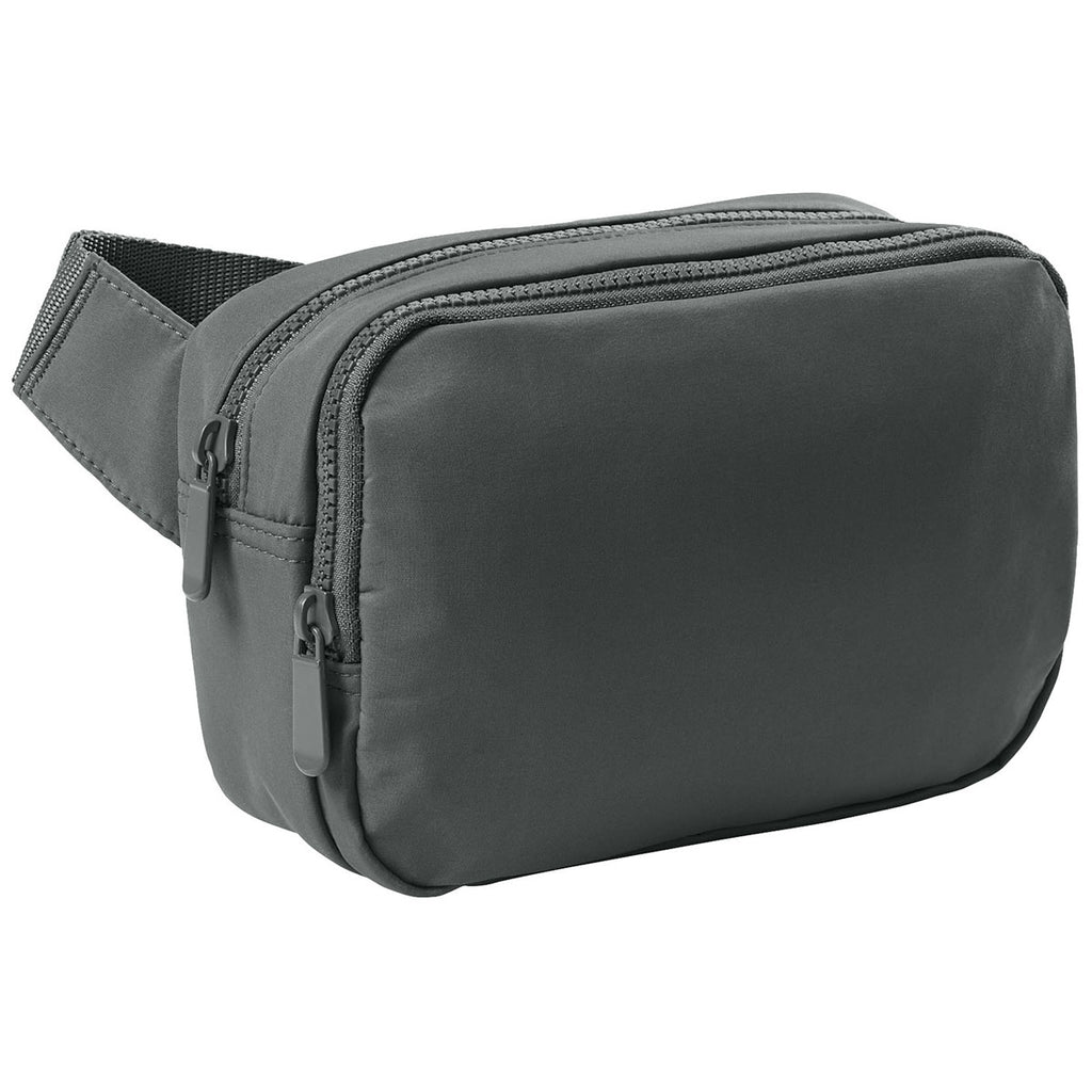 Port Authority Storm Grey Matte Dual-Compartment Crossbody
