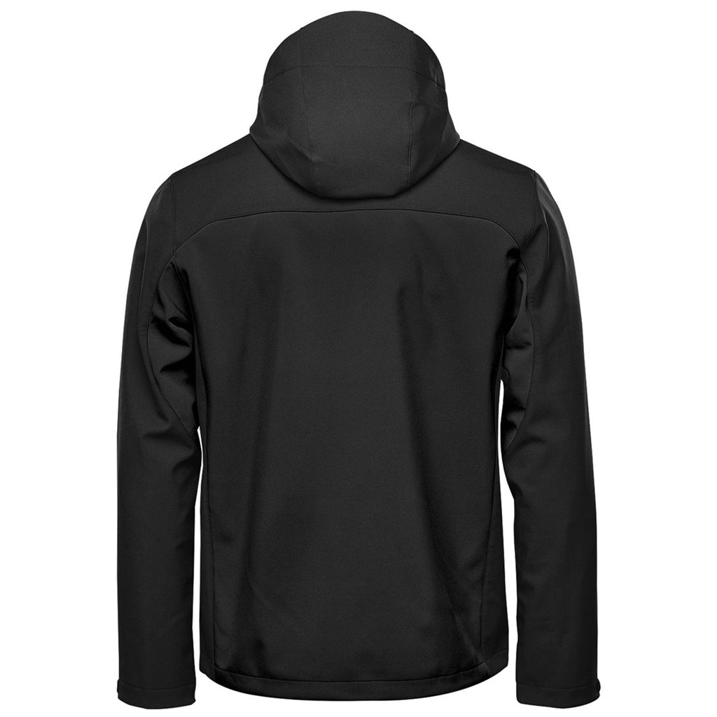 Stormtech Men's Black/Black Cascades Softshell Hoody