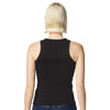 American Apparel Women's Black Baby Rib Tank