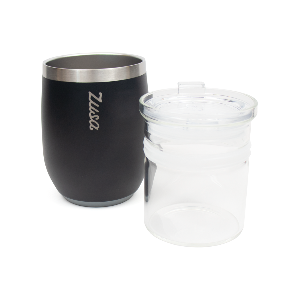 48-Hour Zusa Black Marquette Wine Tumbler 10 oz.