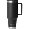 YETI Black Rambler 40 oz Travel Straw Mug with Color-Matched Straw Lid