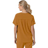 Carhartt Women's Fox Brown Four-Pocket Oversized V-Neck Top