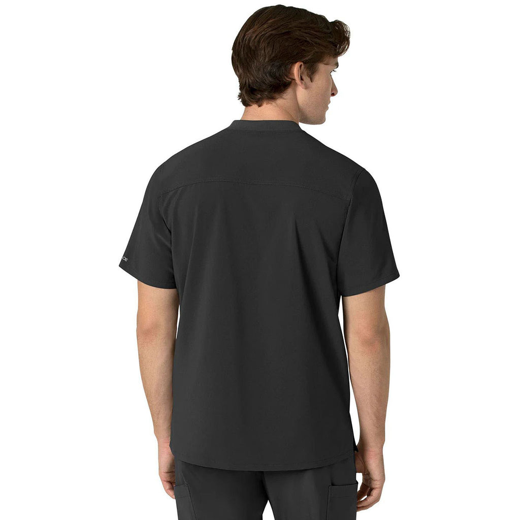 Carhartt Men's Black Three-Pocket Henley Top