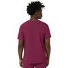 Carhartt Men's Wine Three-Pocket V-Neck Scrub Top