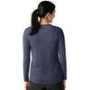 Carhartt Women's Navy Heather Performance Long Sleeve Tee