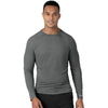 Carhartt Men's Pewter Heather Performance Long Sleeve Tee