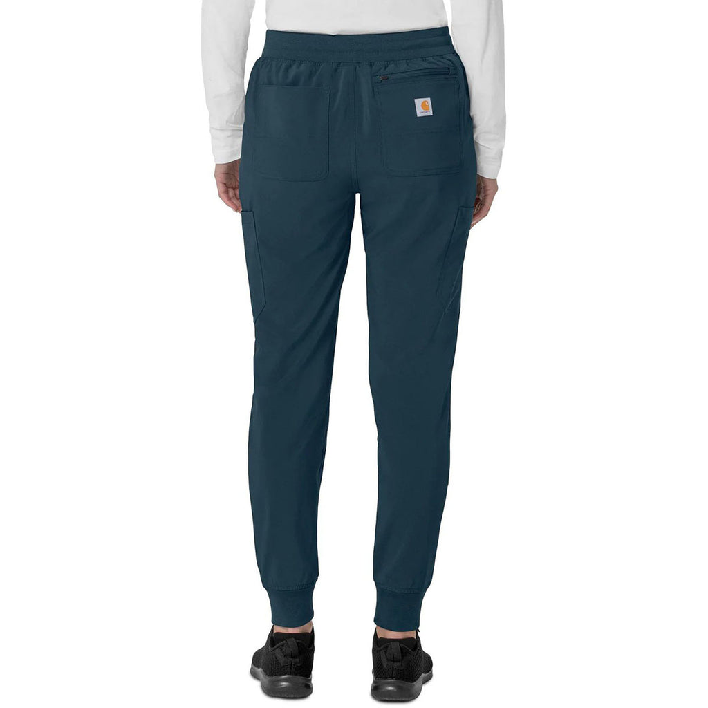 Carhartt Women's Navy Eight-Pocket Cargo Pant