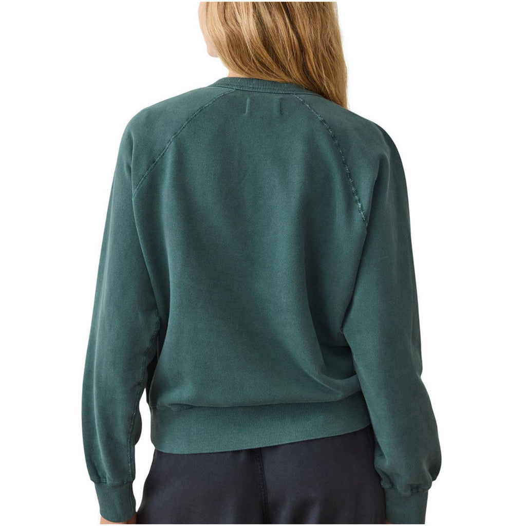 Marine Layer Women's Rainforest Cloud 9 Fleece Sweatshirt