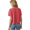 Marine Layer Women's Baked Apple Luxe Sueded Tee